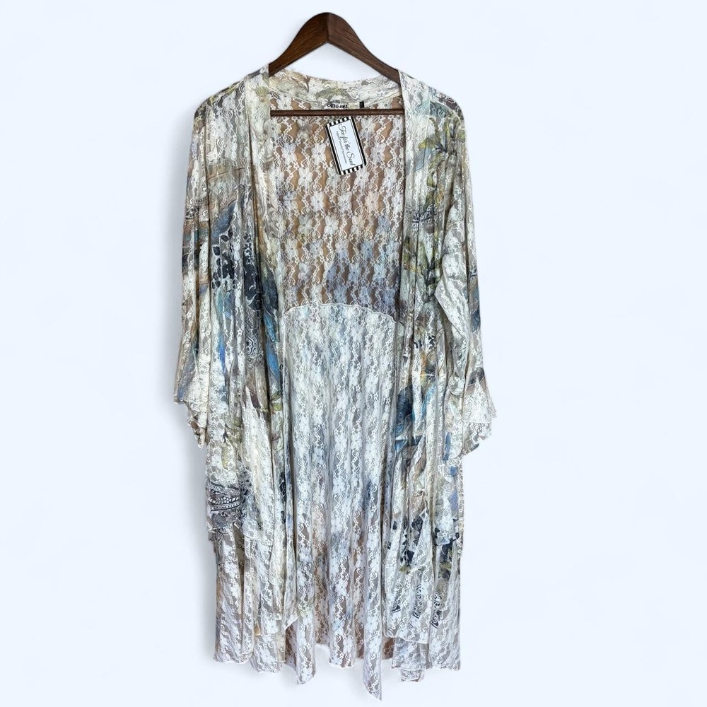 Origami Lace Kimono Flowy Cottagecore Whimsy